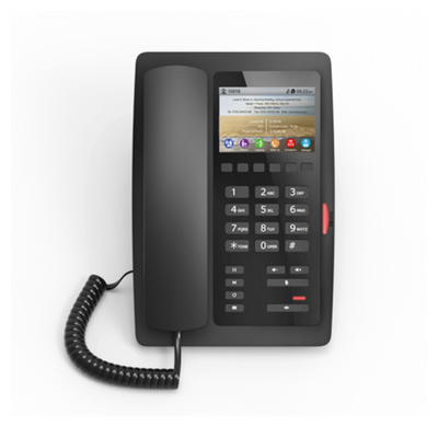 Fanvil H5 Elegant High-end Color Display Hotel Phone Black