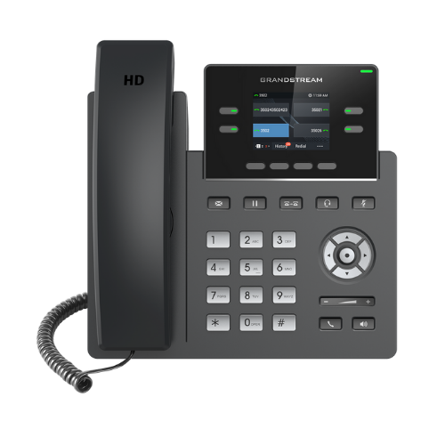 Grandstream GRP2604P 3-Line 6-SIP PoE Carrier Grade IP Phone