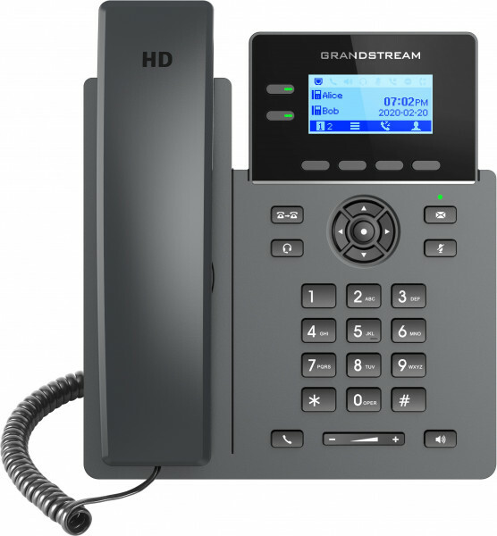 Grandstream GRP2602G 2-Line 4-SIP Carrier Grade IP Phone